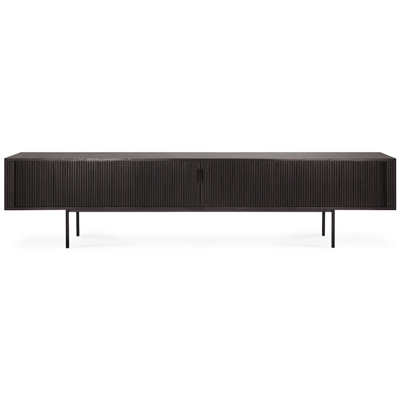 Roller Max Skjenk Mørkbeiset Teak, 242 cm