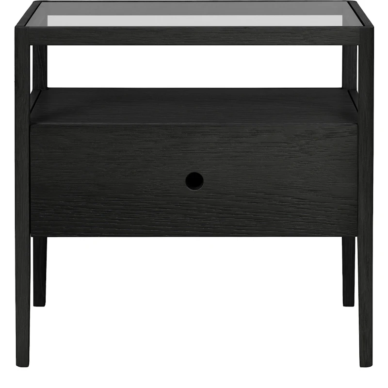 Spindle Nattbord, Svartbeiset Eik