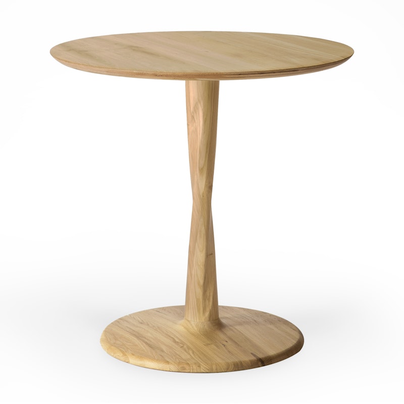 Torsion Bord Ø70x69 cm, Eik