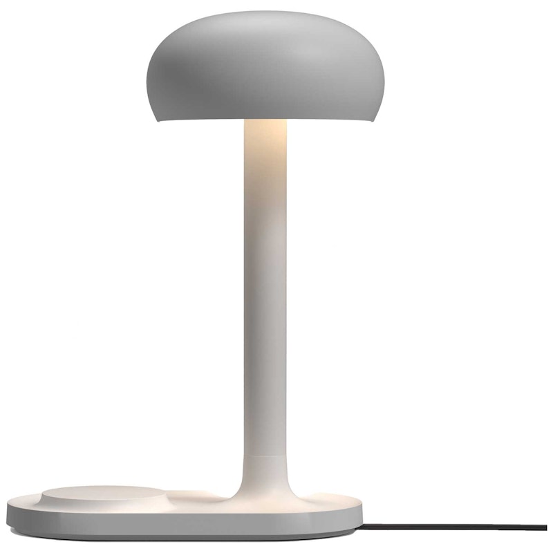Emendo Bordlampe med Trådløs Lader, Cloud