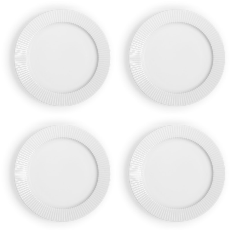 Legio Nova Middagstallerken 28 cm 4-pk, Hvit