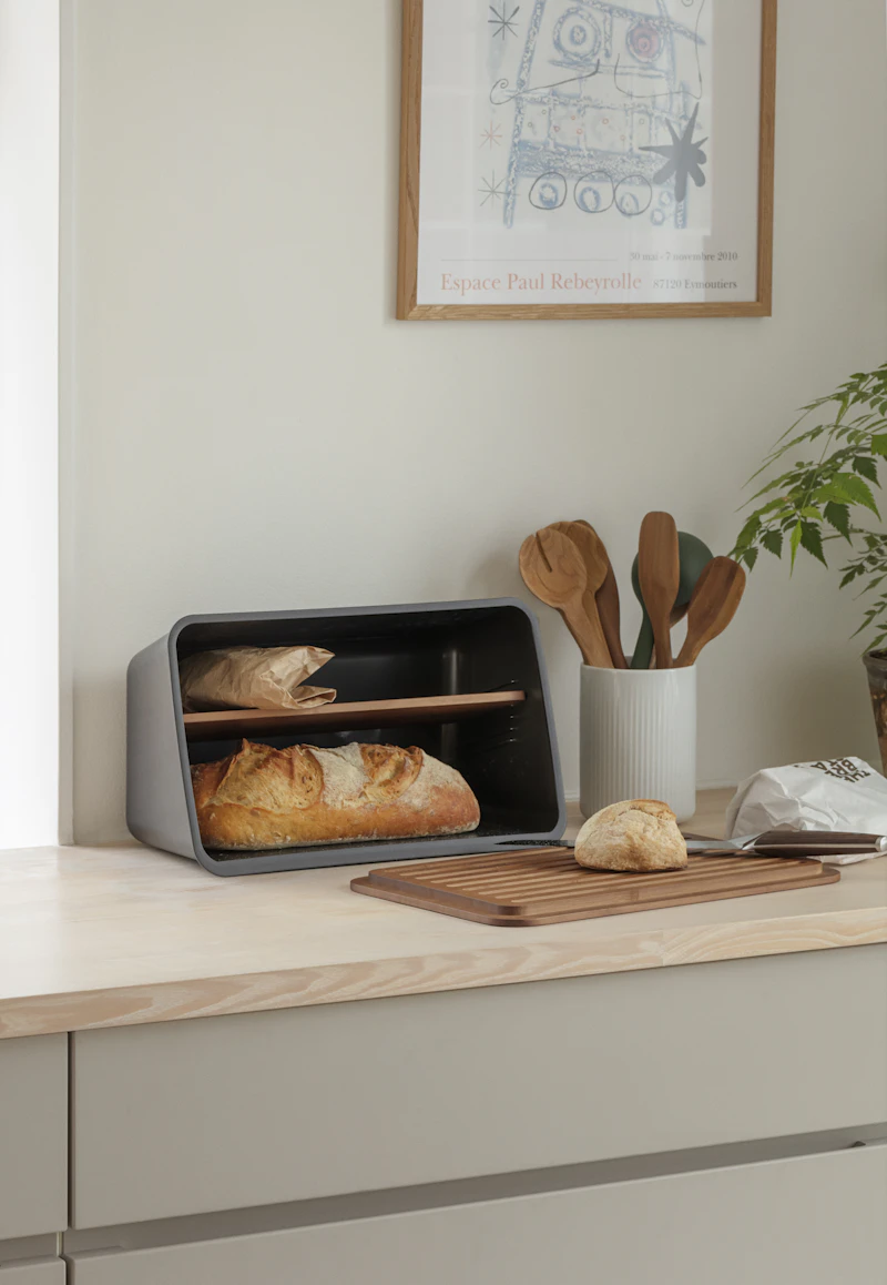 Nordic Kitchen Brødboks, Sort / Bambus fra Eva Solo | RoyalDesign.no