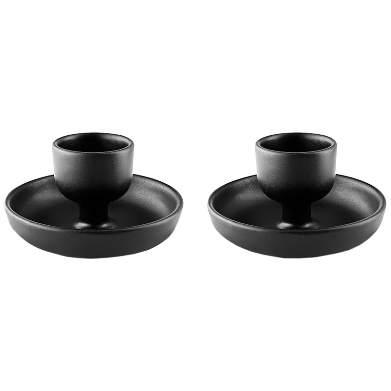 Nordic Kitchen Eggeglass 2-pk, Sort