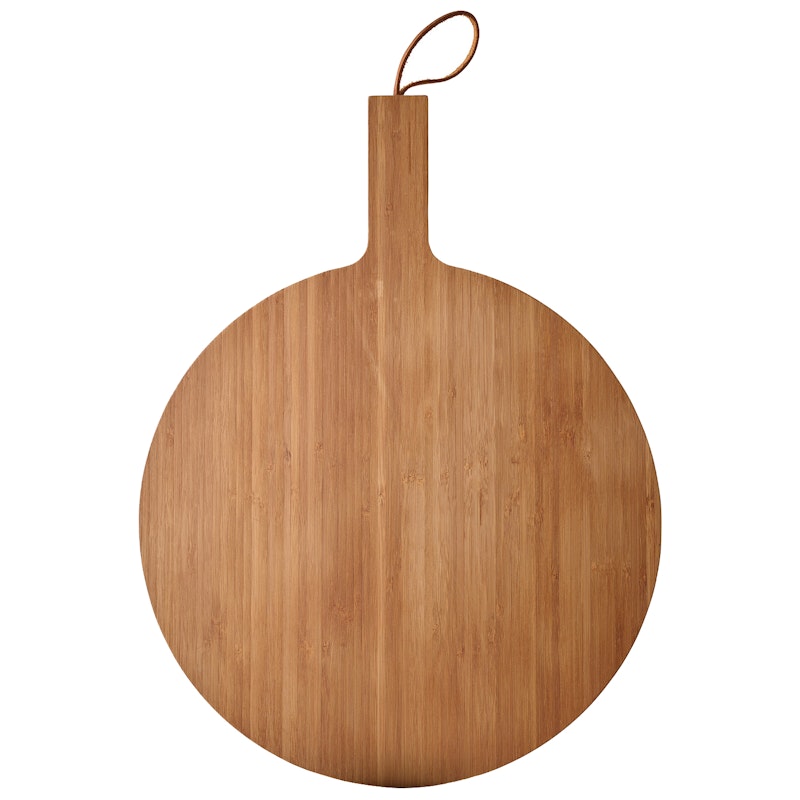 Nordic Kitchen Skjærebrett Bambus, Ø35 cm