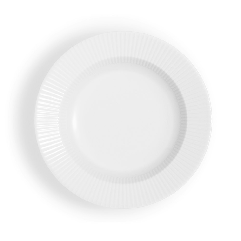 Eva Solo Trio Legio Nova Dyp Tallerken 25 Cm  -  Tallerkener Porselen Hvit - 887224