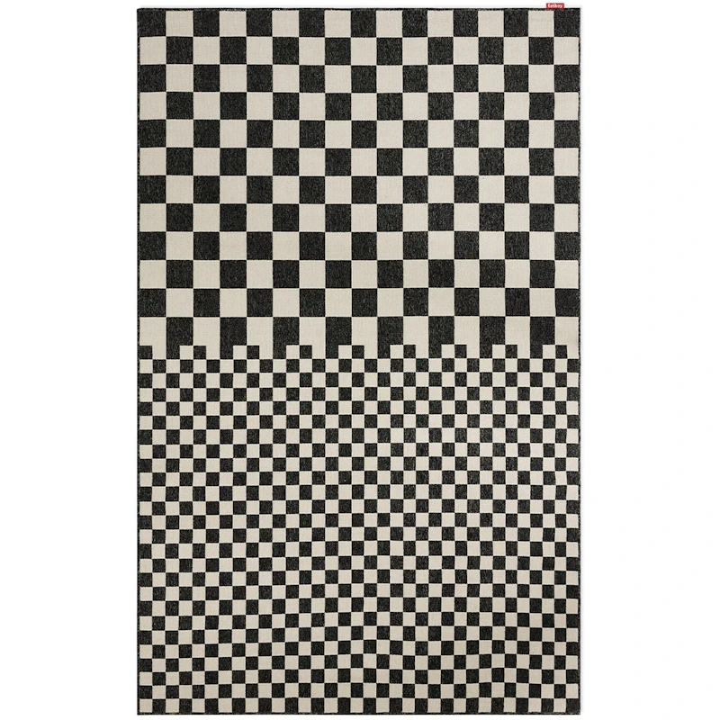 Carpretty Grand Square Affair Teppe, Creme / Antrasitt