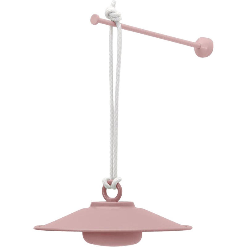 Chap-O Hengende Portabel Lampe, Soft Pink