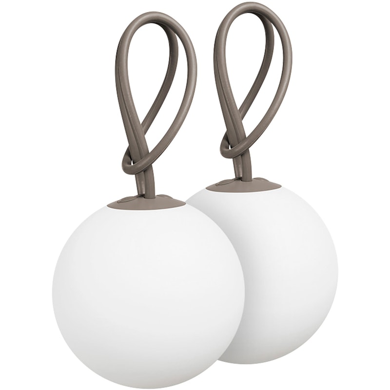 Bolleke Lampe 2-pk, Taupe