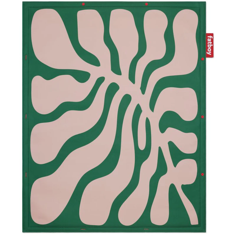 Flying Carpet Botanic Teppe, Grønn / Oransje