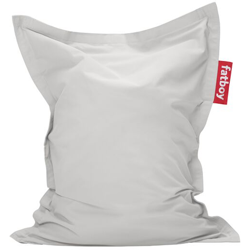 Junior Canvas Recycled Sittesekk, Cool Grey