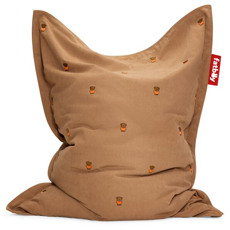 Original Slim Recycled Cord x Miffy Sittesekk, Teddybear