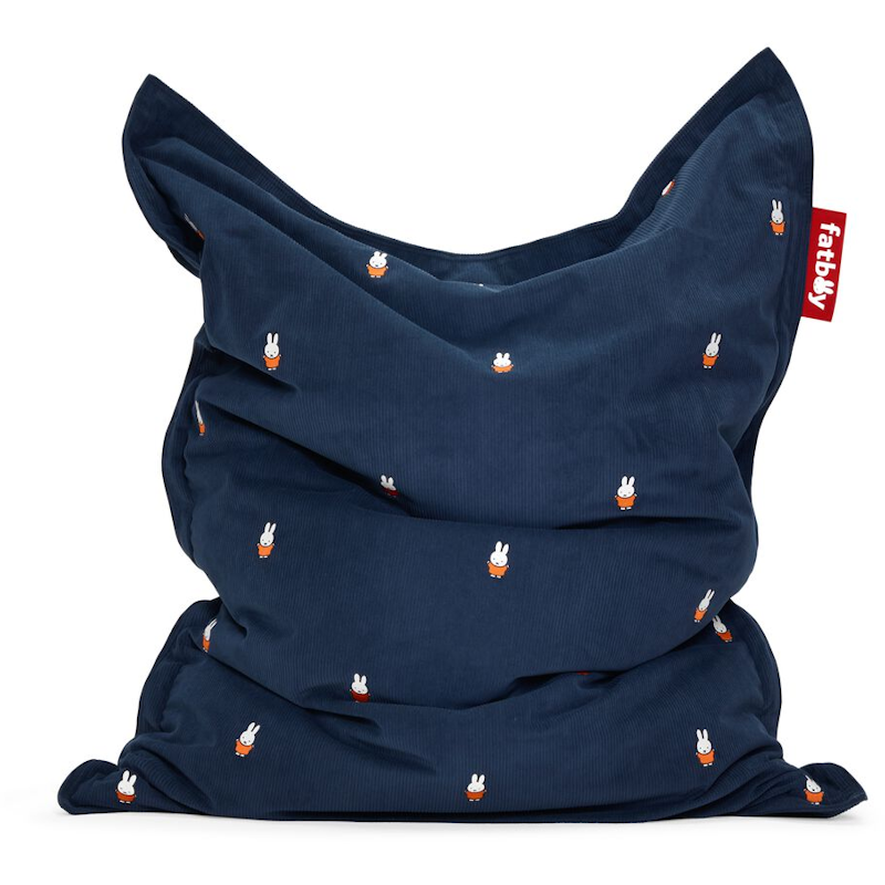 Original Slim Recycled Cord x Miffy Sittesekk, Deep Blue