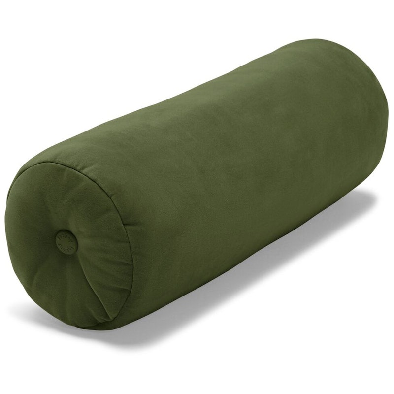 Puff Rolster Recycled Velvet Pute 24x65 cm, Deep Green