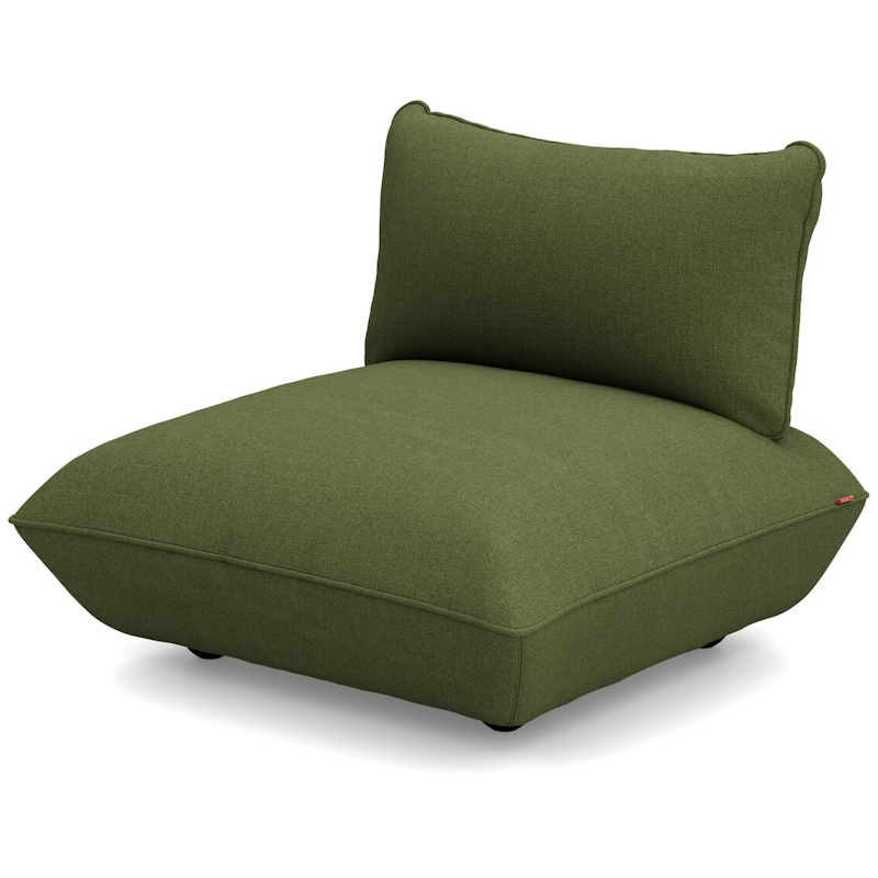 Sumo Seat Boucle Recycled Sofa, Leaf Green