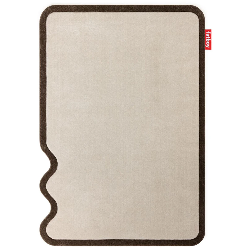 Grand Not Straight Teppe, Creme / Brun