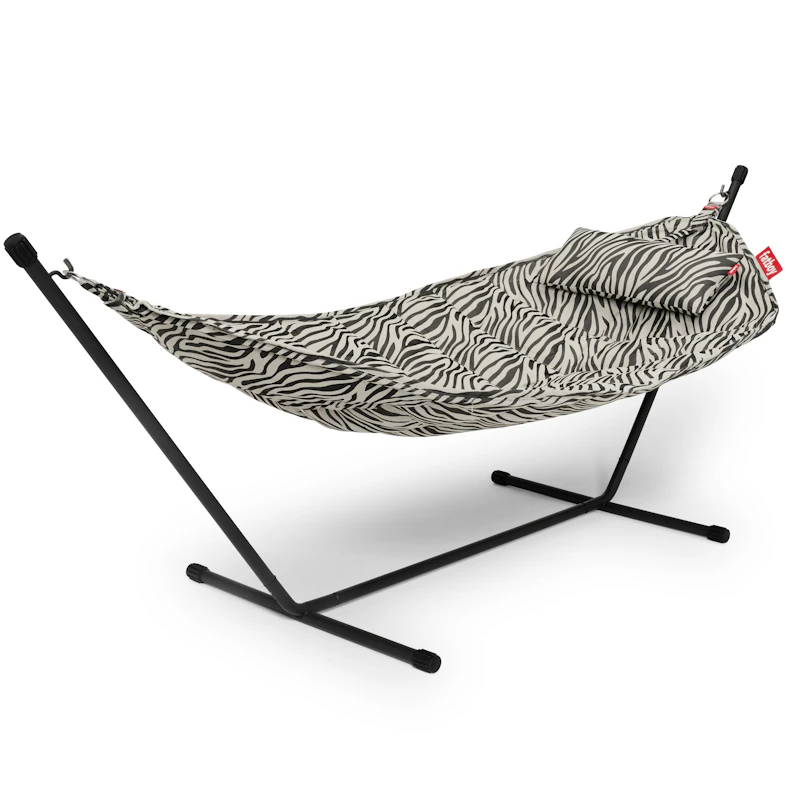 Headdemock Superb Hengekøye + Pute, Zebra Creme / Black