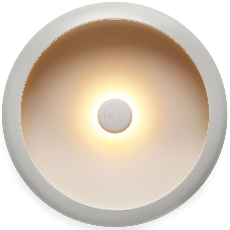 Oloha Large Portabel Lampe, Lysegrå