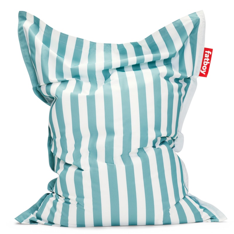 The Original Outdoor Sittesekk, Striped Azure