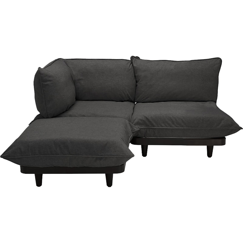 Paletti Modulsofa 2-seters med Sjeselong, Thunder Grey