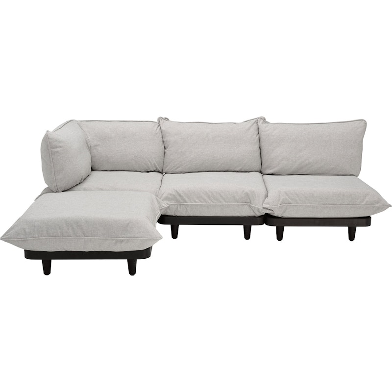 Paletti Modulsofa 3-seters Med Sjeselong, Mist
