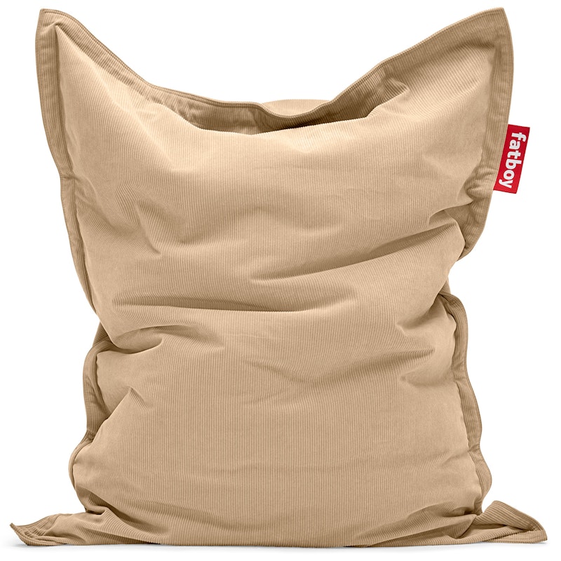 Recycled Original Slim Cord Sittesekk, Toffee