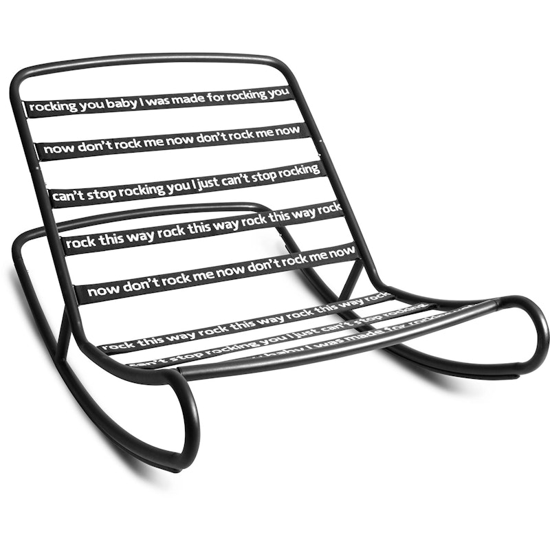 Rock n Roll Gyngestol, Svart