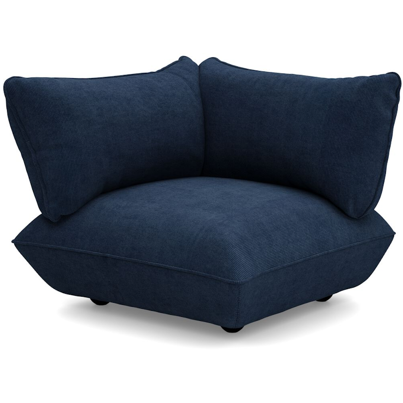 Sumo Left Cord Recycled Hjørnedel, Deep Blue
