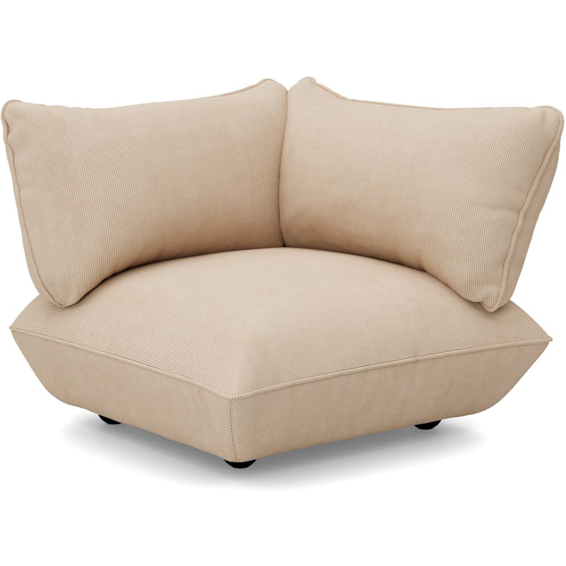 Sumo Right Cord Recycled Hjørnedel, Beige
