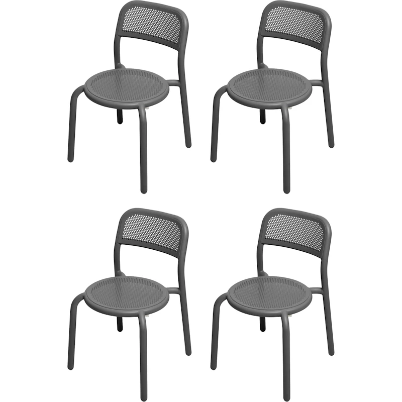 Toní Stol 4-pakning, Antrasitt