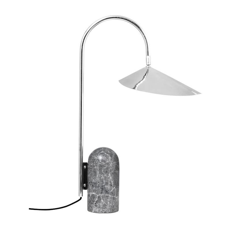 Arum Bordlampe, Rustfritt Stål