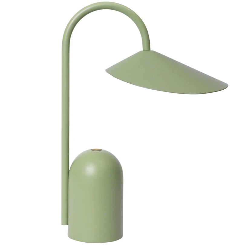 Arum Portabel Lampe, Tea Green