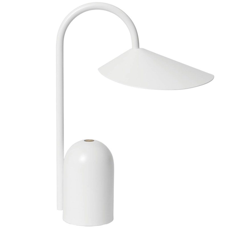 Arum Portable Bordlampe 30 cm, Hvit