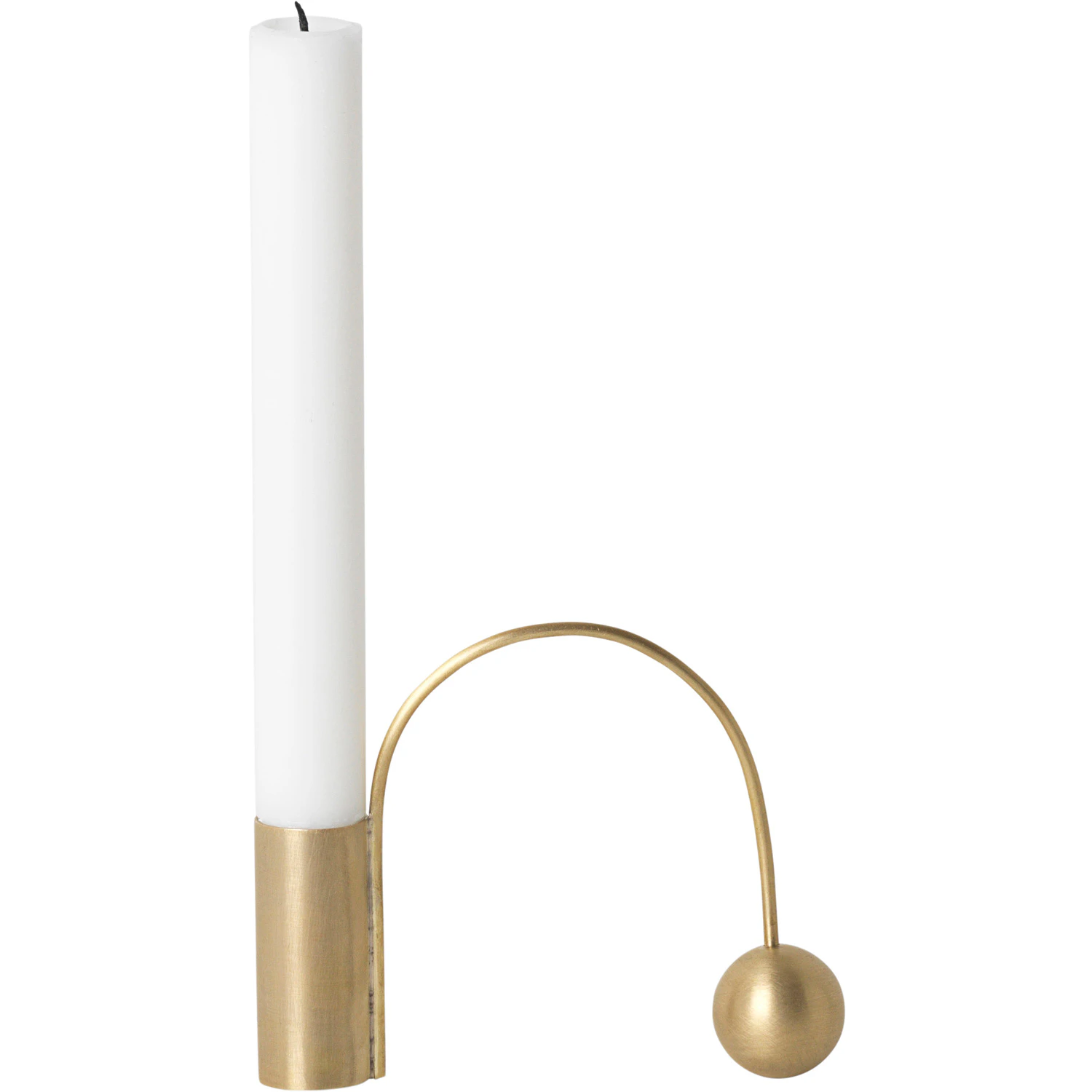 Ferm Living Balance Lysestake  -  Lysestaker Messing - 5735