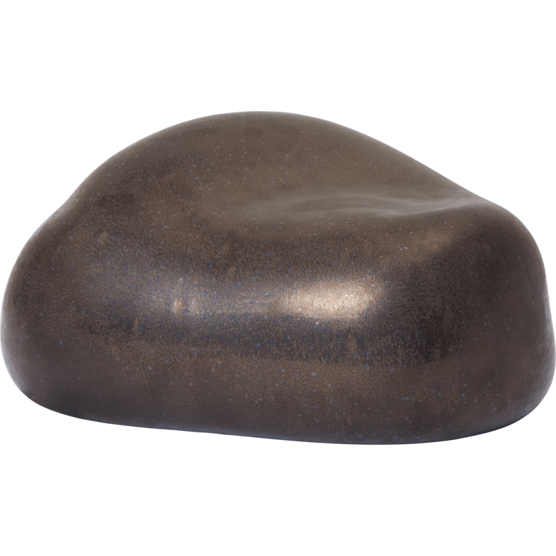 Bellure Dekorativt Objekt Oval, Rustic Bronze