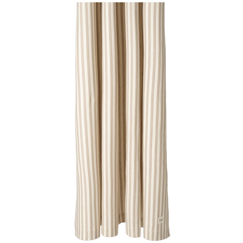 Chambray Dusjforheng 160x205 cm, Off-white/Sand