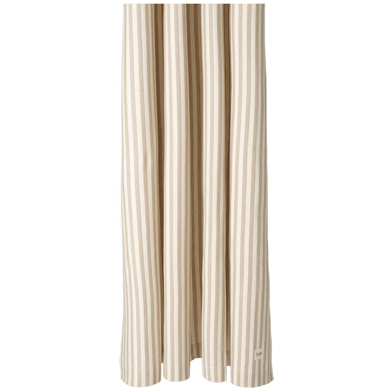 Chambray Dusjforheng 160x205 cm, Off-white/Sand