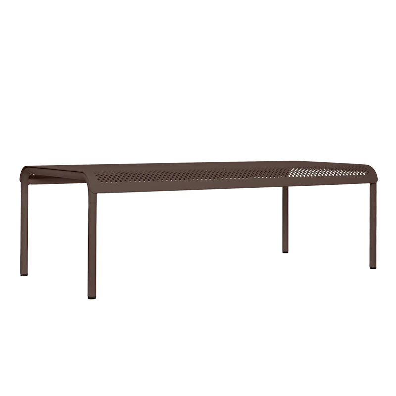Dapple Lounge Table 114x57 cm, Dark Chocolate