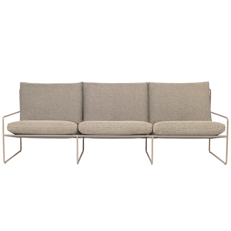 Desert 3-Seter Sofa, Cashmere / Dolce