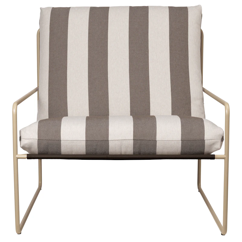 Desert Lenestol, Cashmere / Stripe