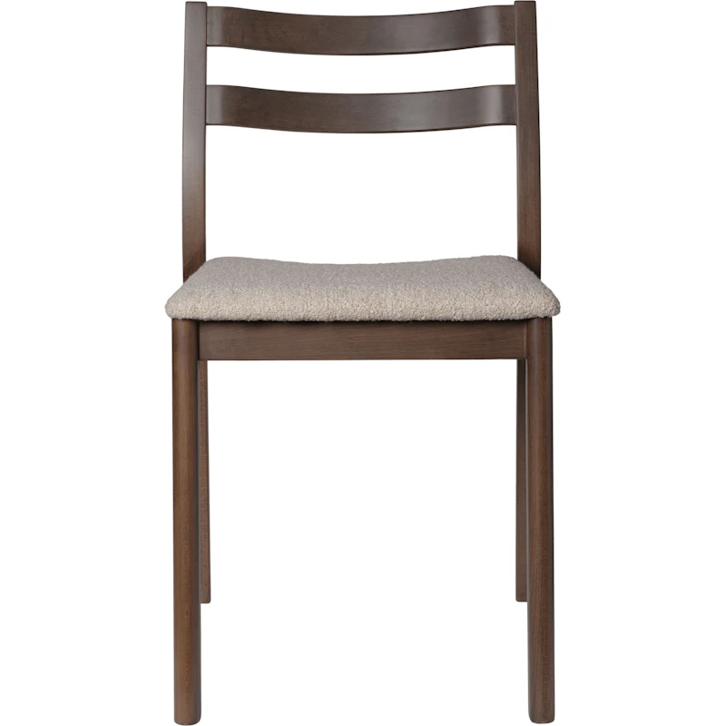 Boda Spisestol Soft Bouclé, Mørkbeiset Bøk / Natural