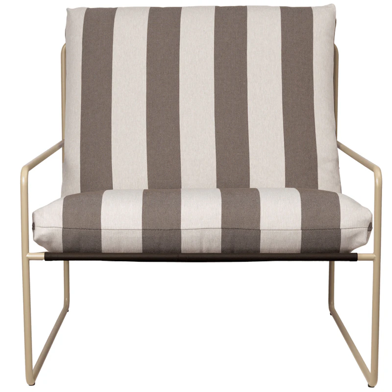 Desert Putetrekk Striped, Chocolate