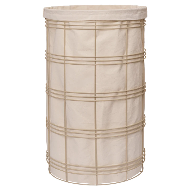 Fio Skittentøyskurv H70 cm, Cashmere/natural