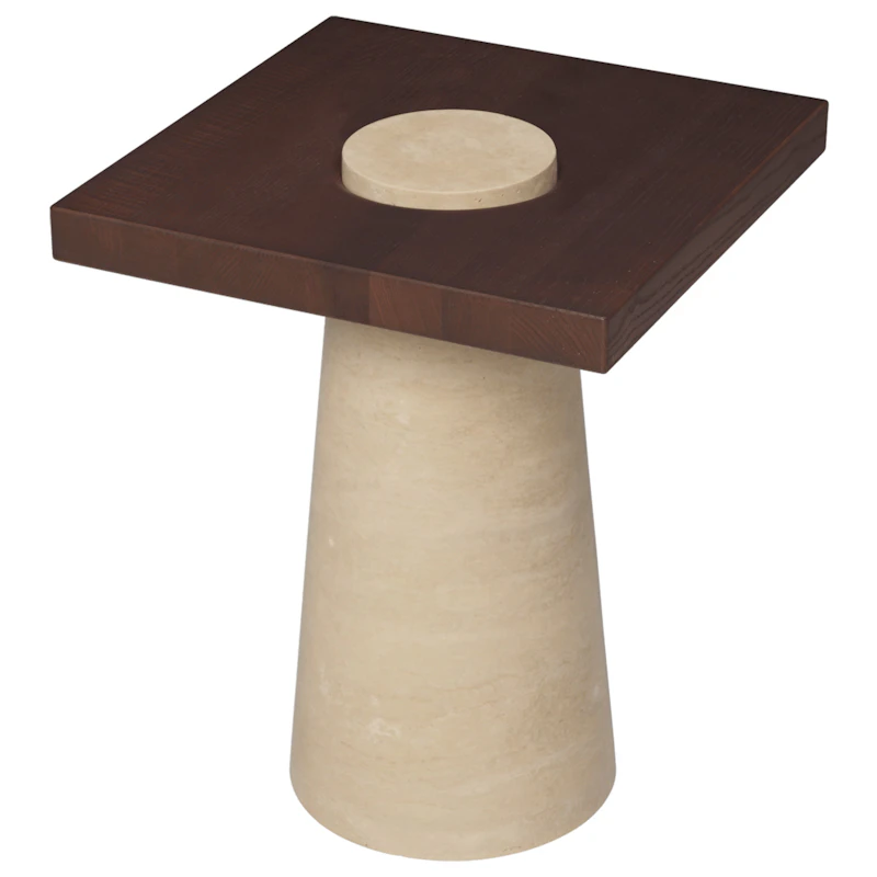 Grova Travertin Pidestall 50 cm