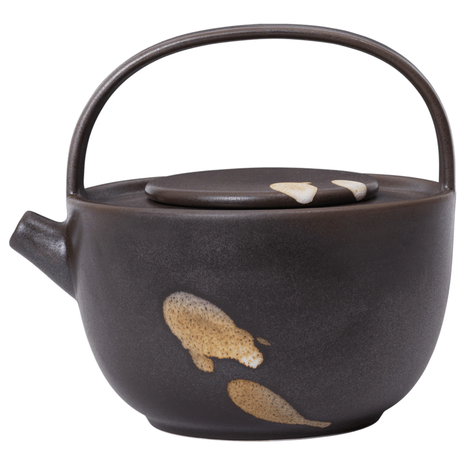 Ferm Living Koyo Tekanne M&oslash;rkebrun -  Tebryggere & Tekanner Stengods M&oslash;rk Brun - 1104272620