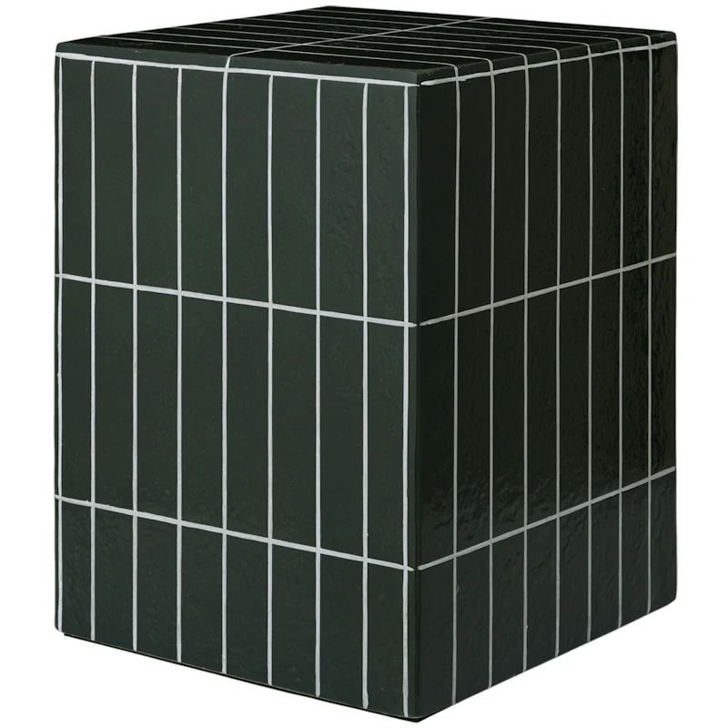 Pillar Sidebord 32x42 cm, Mørkegrønn