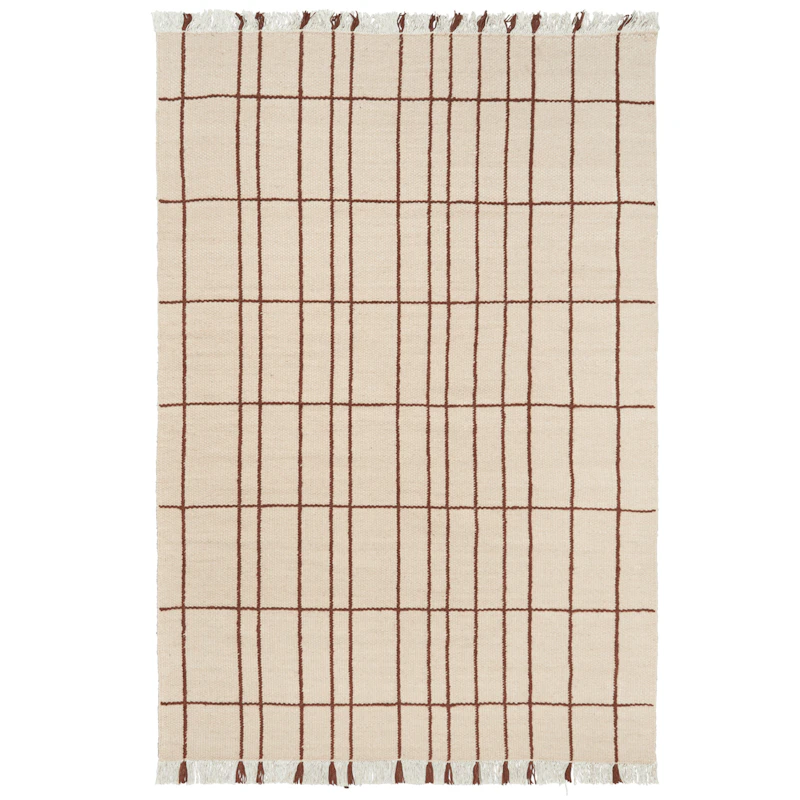 Sen Teppe 170x240 cm, Kastanje