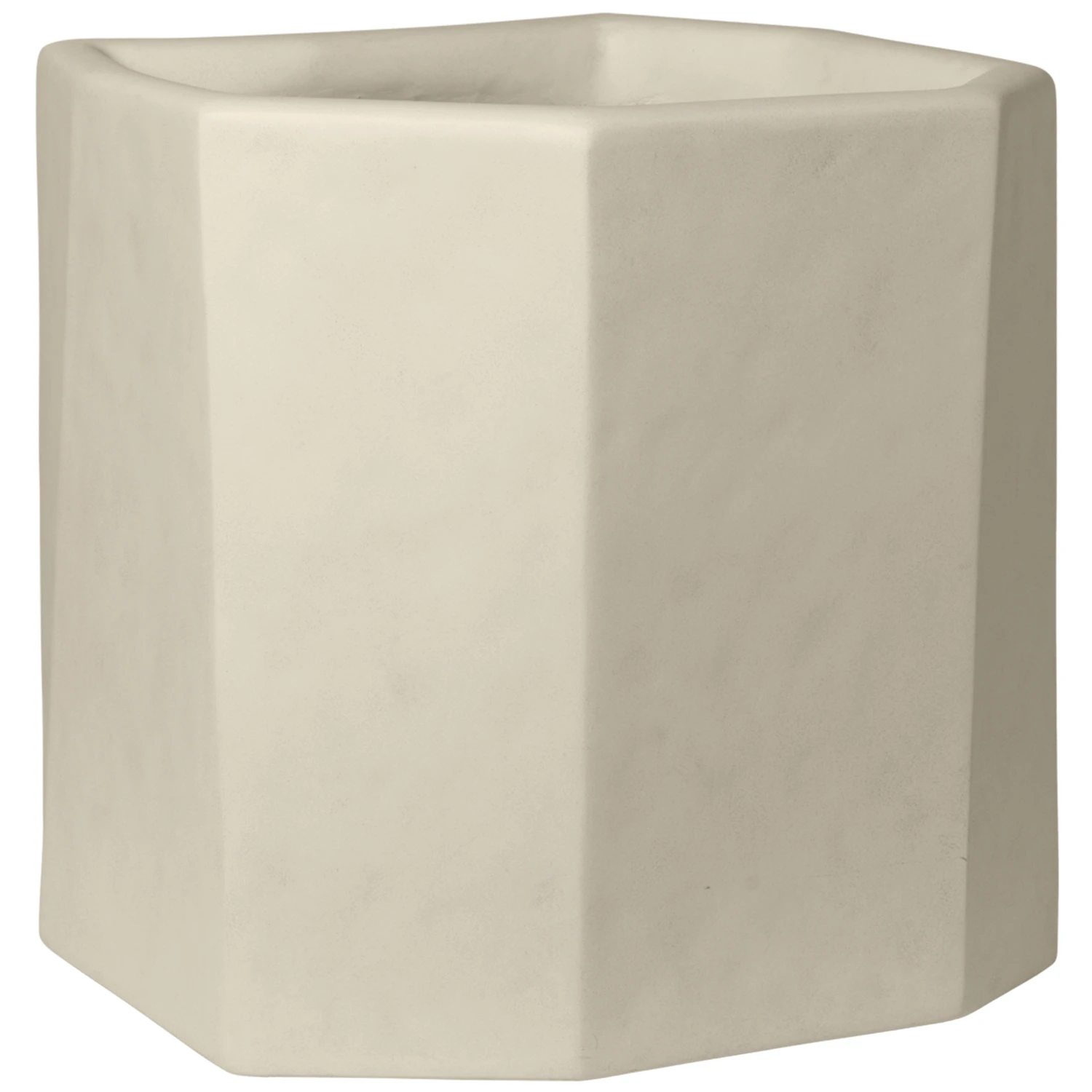 Ferm Living Staffa Blomsterpotte H45 Cm Ivory -  Krukker Betong Elfenben - 1104272775
