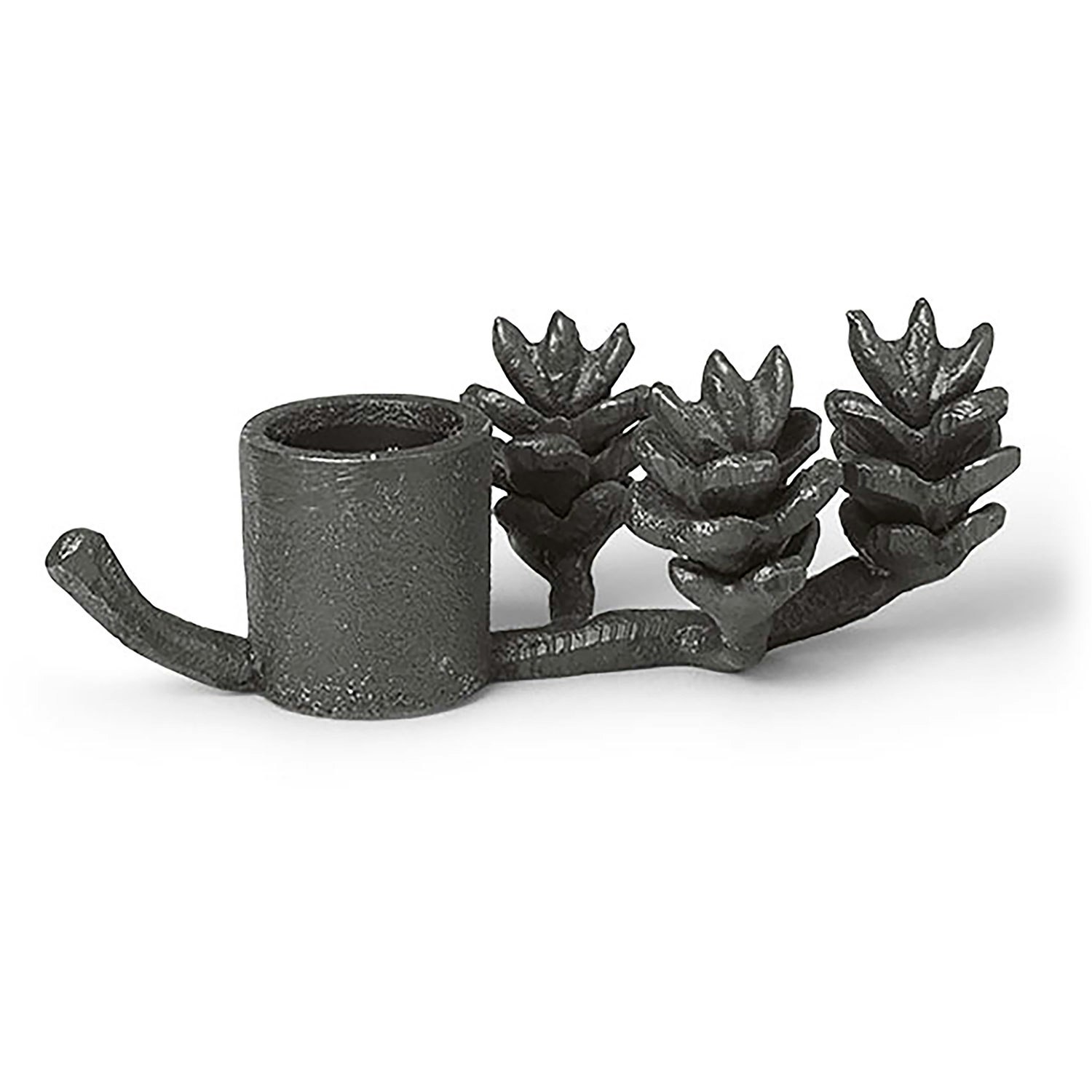 Ferm Living Forest Lysestake 6 Cm  -  Lysestaker Messing Black Brass - 1104264686