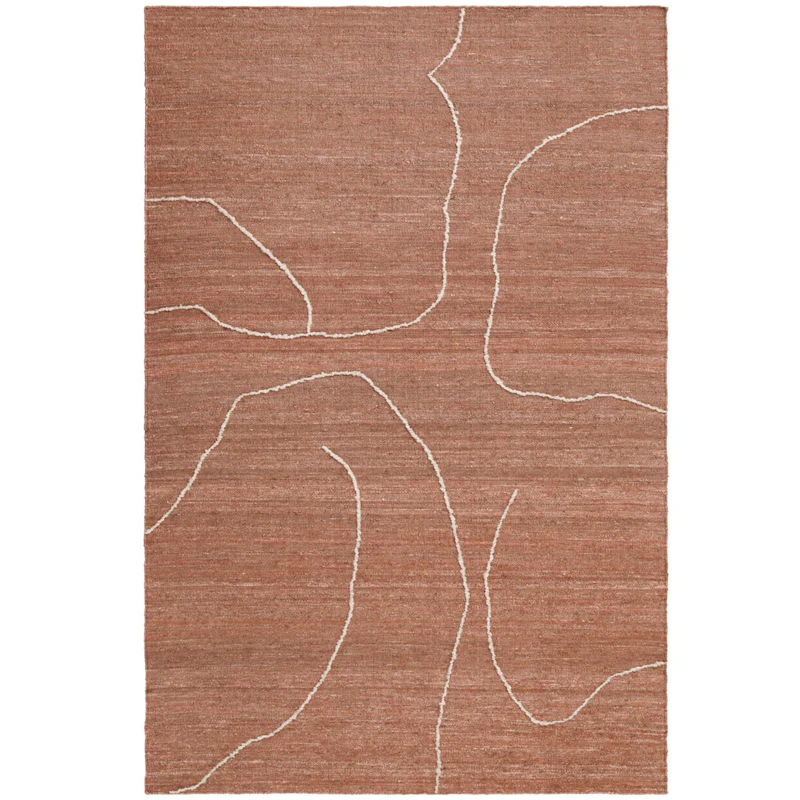 Gesso Teppe 170x240 cm, Terracotta