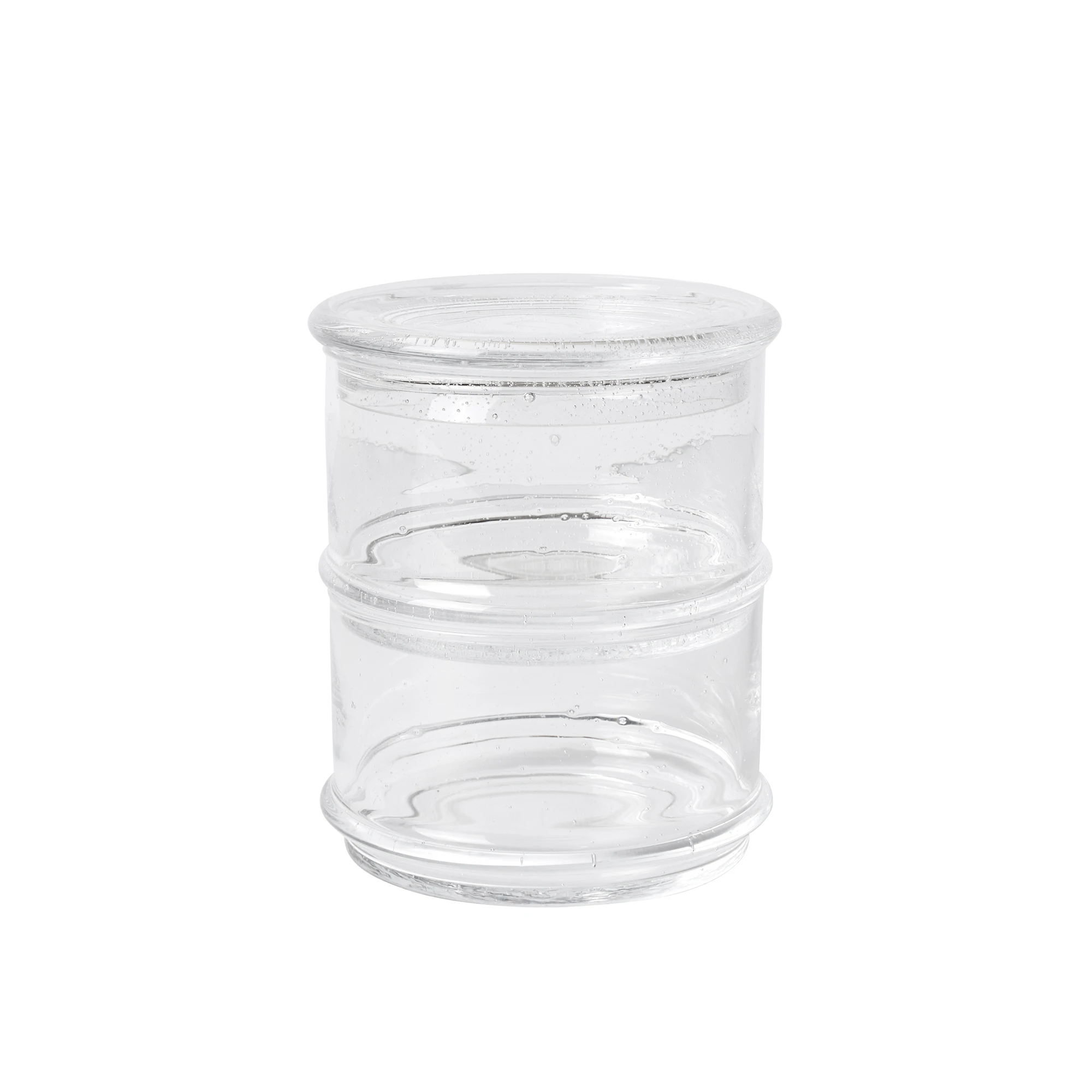 Ferm Living Glasskrukke 47 Cl - Oppbevaringsbokser & Lokk Munnbl&aring;st Glass Klar - 1104274257